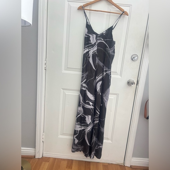 Athleta • Calm Cool Wide Leg Marble Abstract Jumpsuit Size Small - Picture 5 of 10